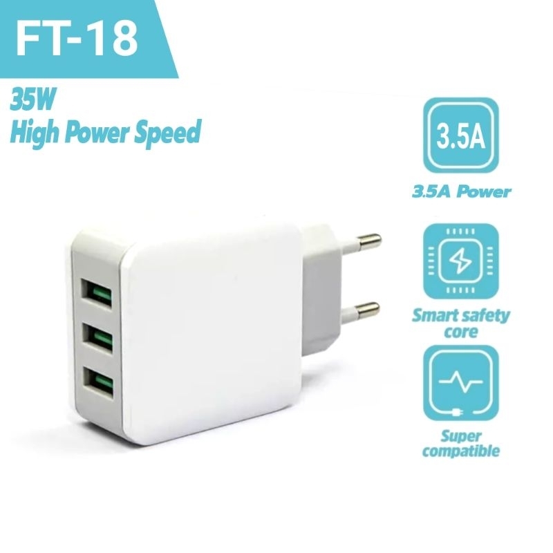 ข้อเสนอใหม่ FT-18 CHARGER/ADAPTER CHARGER 35W SUPER ORIGINAL