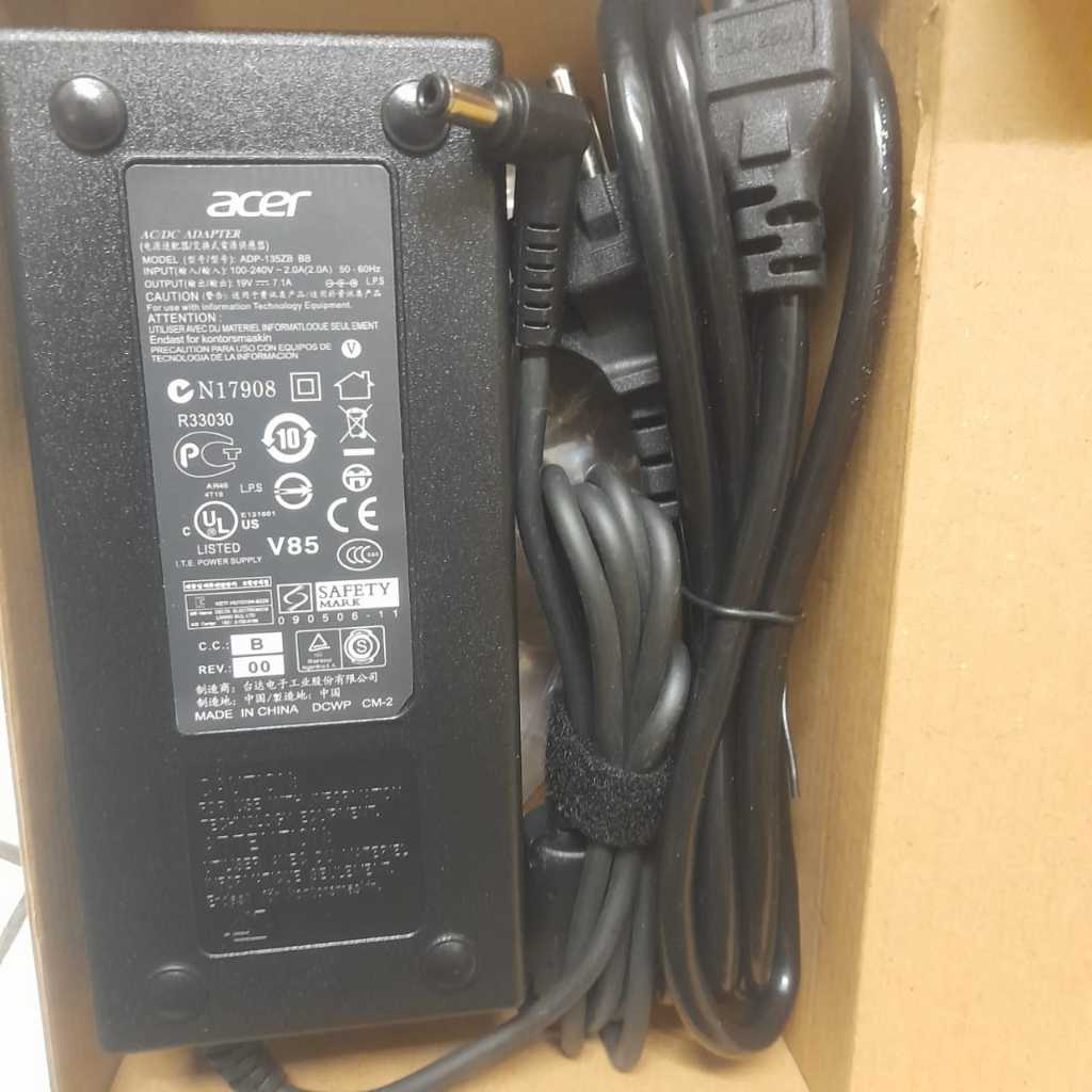 เครื่องชาร์จ Acer Veriton N6640G Z4640G Z4820G Z6820G 19V 7.1A dc 5.5*1.7 มม.ต้นฉบับ