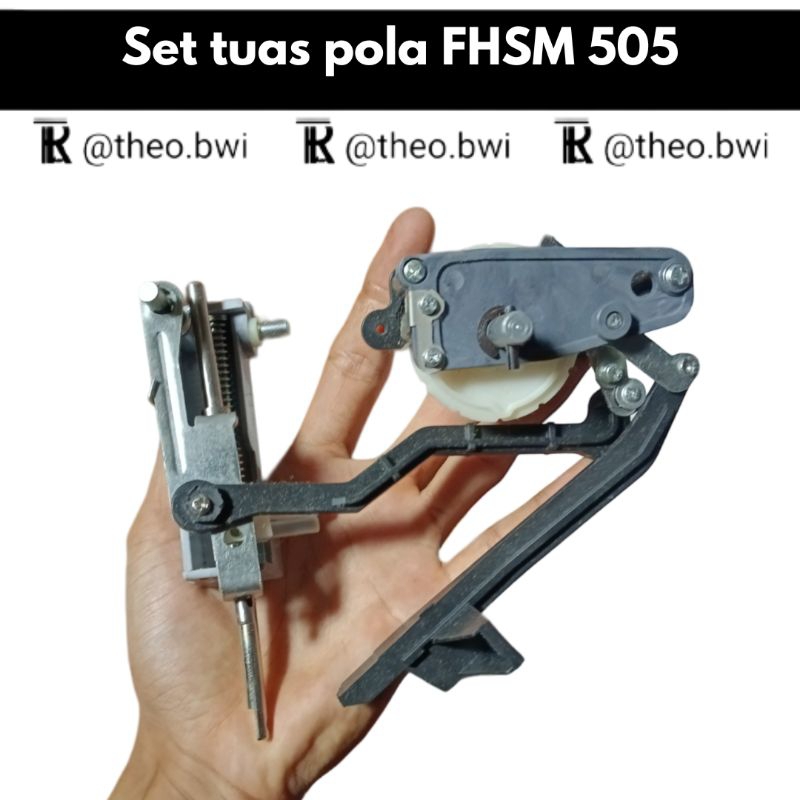 Mesin Sparpart ชุดคันโยกและโพสต์รองเท้าและโพสต์เข็มสําหรับจักรเย็บผ้า FHSM 505a | ทีโออาร์