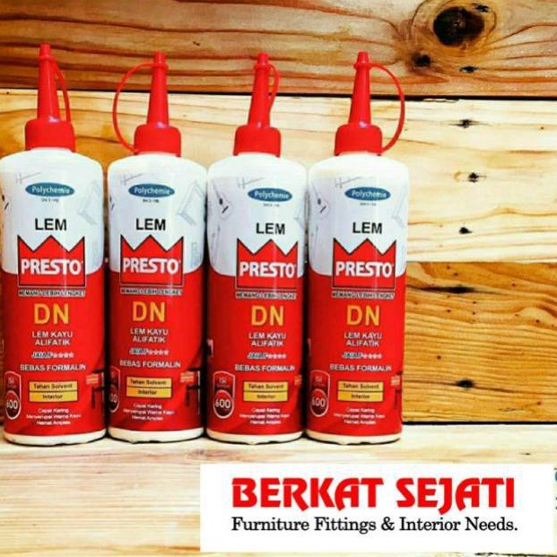 READY Presto GLUE DN Interior WOOD GLUE ALIFATIK WOOD GLUE 600 GR
