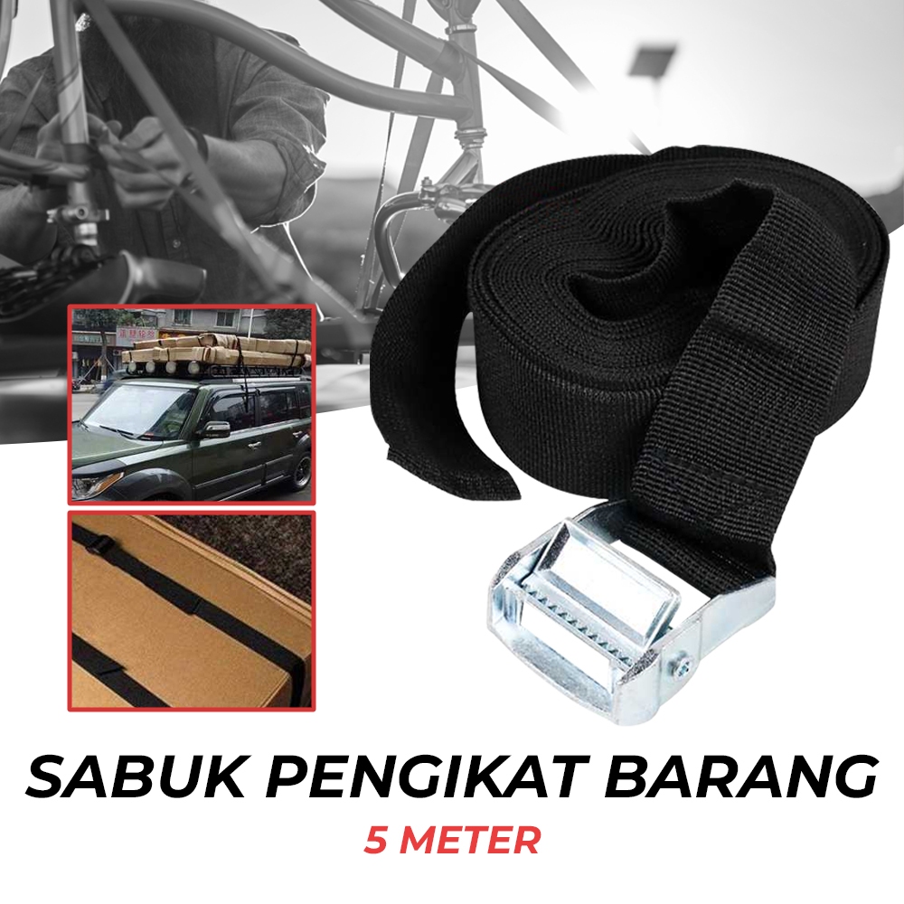 TaffiSPORT สายเข็มขัดคาร์โก้ไนลอน 5M - XR2