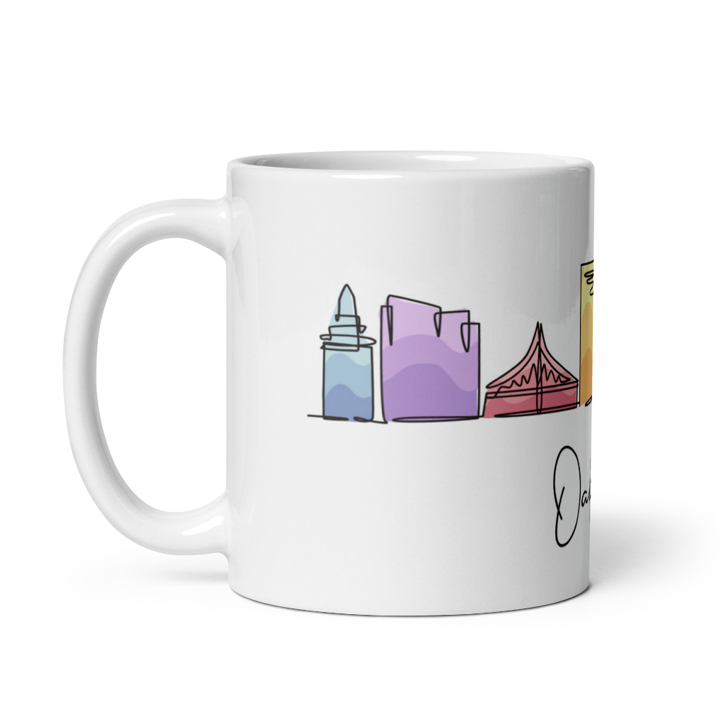 Oakland California Mug Oakland USA ของที่ระลึก Oakland USA ของที่ระลึก World City Mug ของขวัญ