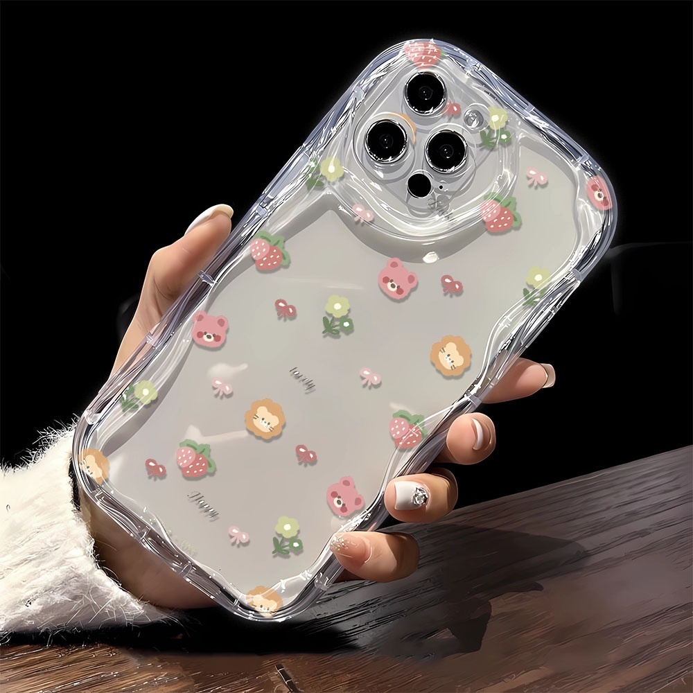 SOFTCASE SILICON CASING MELTING CLEAR SHOCKPROOF ANIMAL สําหรับ VIVO Y02 Y12 Y15 Y17 Y15S Y01 Y16 Y0