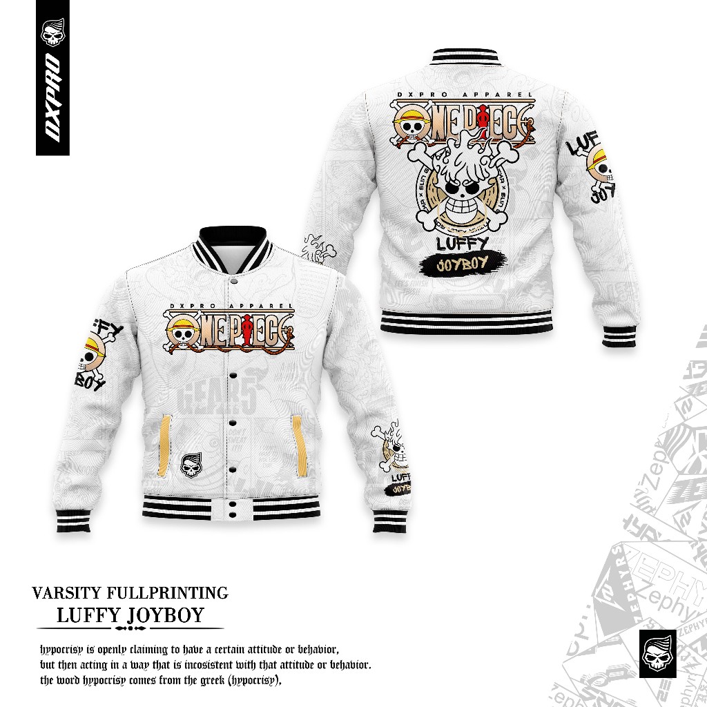 Varsity Fullprinting Monkey D ลูฟี่ JOYBOY GEAR 5