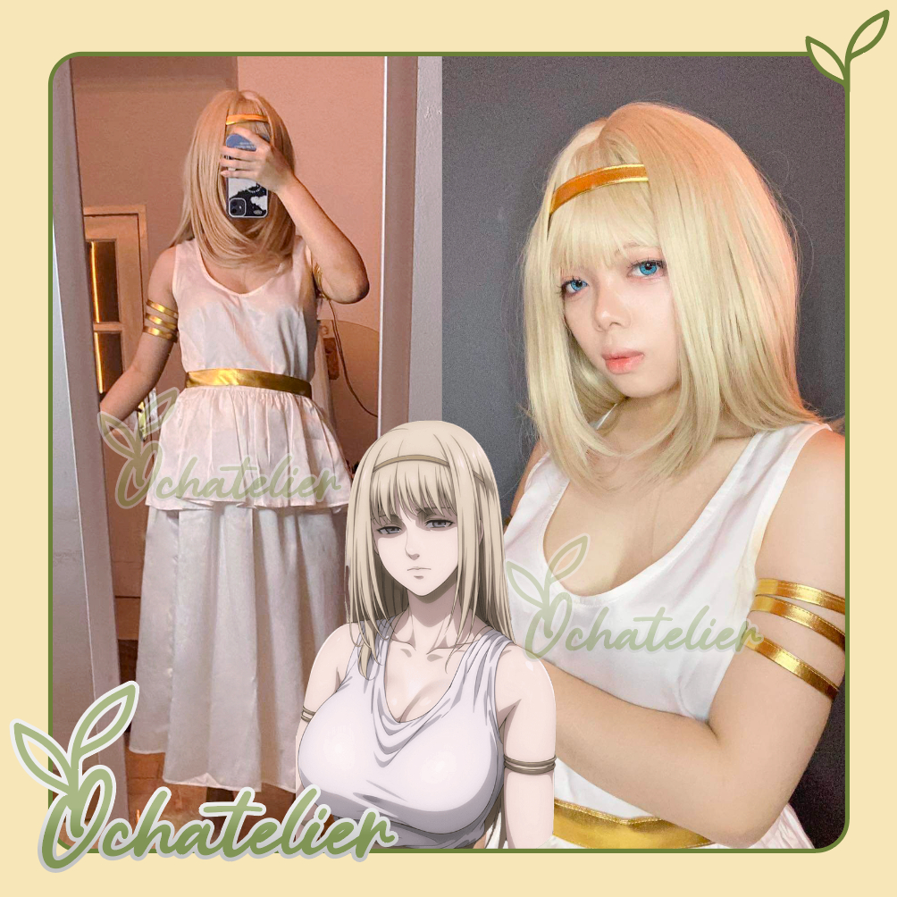 Ymir Fritz คอสเพลย์เครื่องแต่งกายโจมตีบน Titan Final Season AoT Shingeki no Kyojin