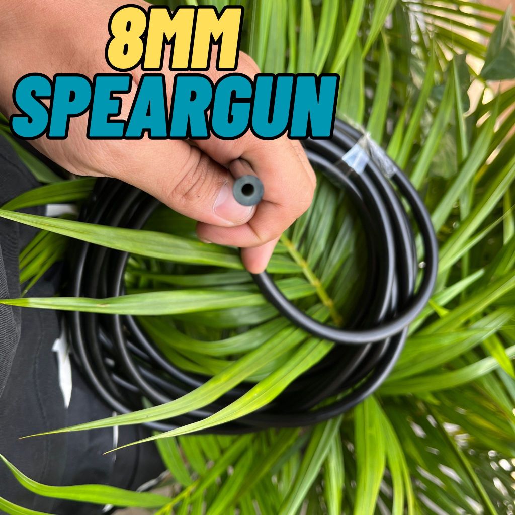 8MM RUBBER ARROW FISH BLACK RIVER FISH ARCHERY