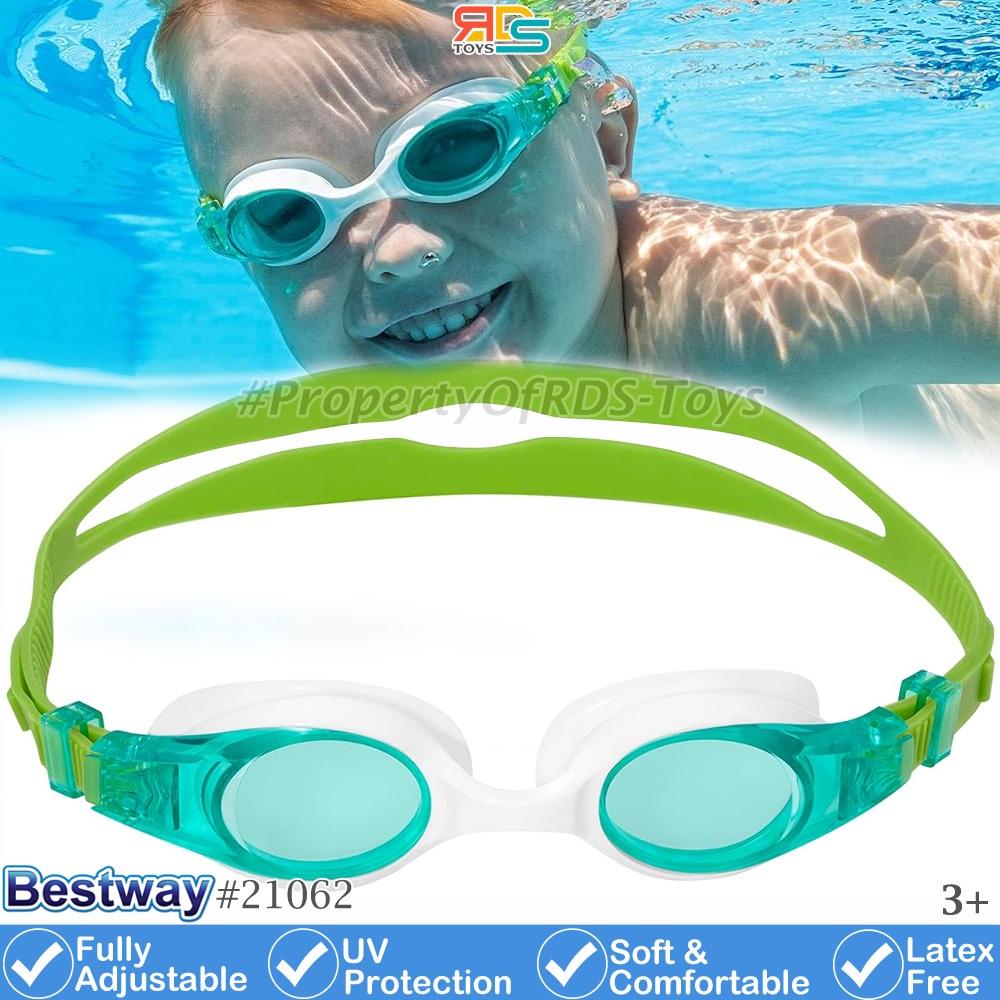 Bestway 21062 Accelera Essential Goggles สําหรับเด็ก 3-6 ปี