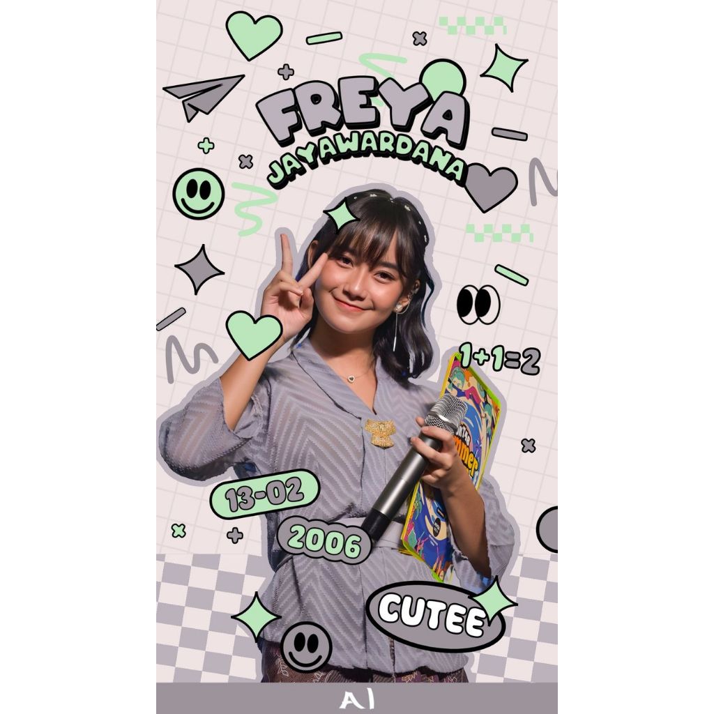 โปสเตอร์ A6 (เนื้อหา 8) JKT48 EDITION MEMBER MURMER