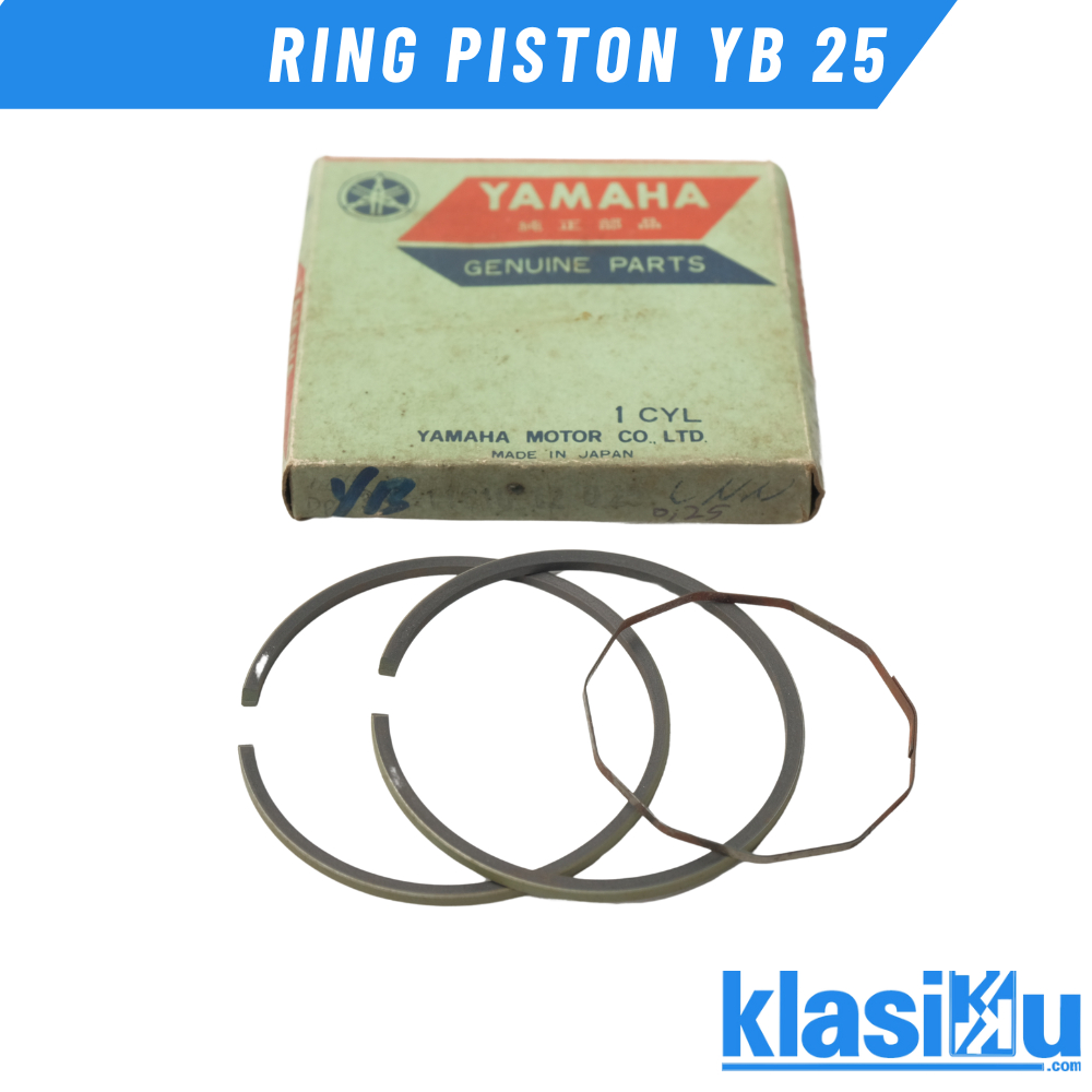 Yamaha Yb100 แหวนลูกสูบ Yb 100 Oversize 25 Os 0.25 Yamaha อะไหล่แท้