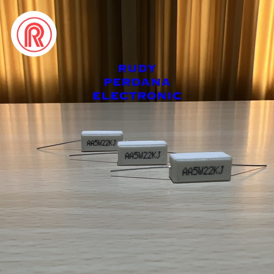 ตัวต ้ านทาน 5W 5W 22KOHM 22K OHM 22KR