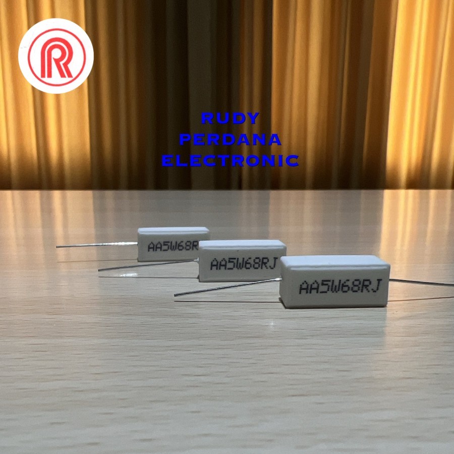 5 วัตต์ 5W 68OHM 68 OHM 68R RESISTOR