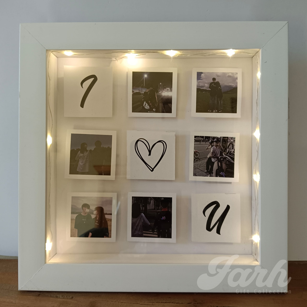 3D POP UP FRAME 6 PHOTOS FRAME 8 PHOTOS WEDDING GIFT 3D FRAME