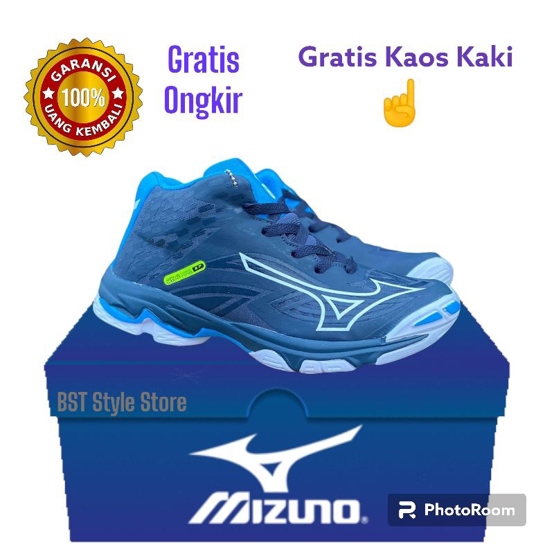 Mizuno WLZ 7 Wave Lightning z 7 รองเท้าวอลเลย์บอลสําหรับผู้ชายและผู้หญิง WL7 รองเท้าวอลเลย์บอลผู้หญิง