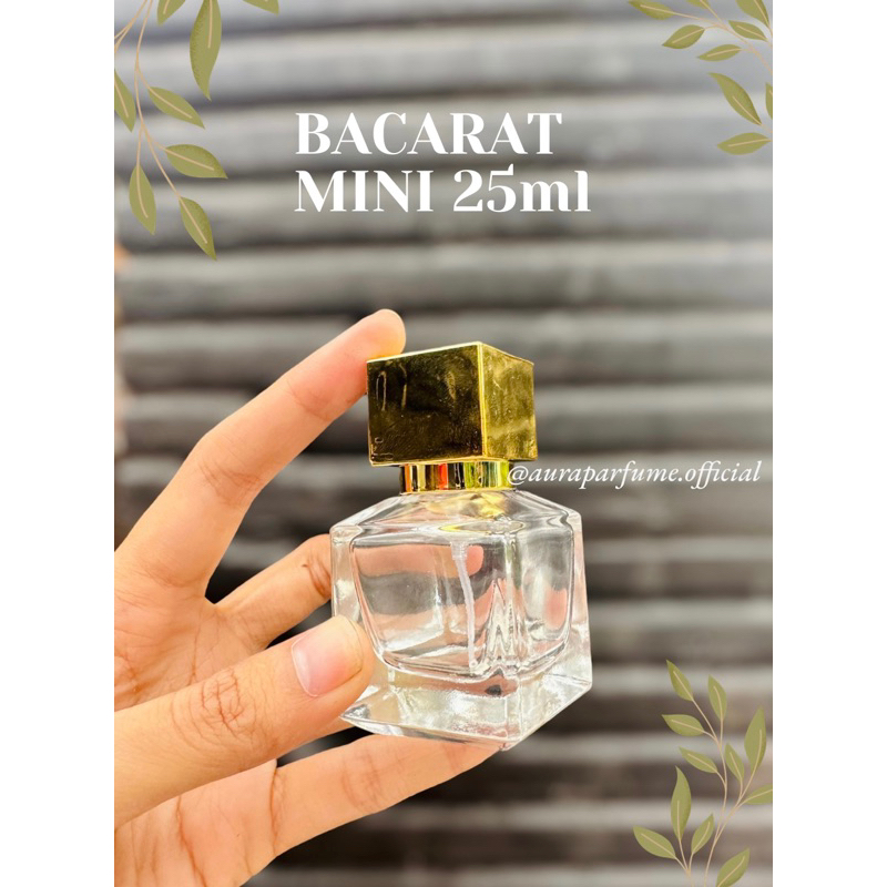 BACCARAT MINI GOLD-BOT PARFUM BOTTLE BACCARAT 30ML PERFUME BOTTLE ราคา+สาย