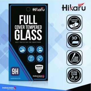 FULL HIKARU กระจกนิรภัย VIVO Y17s / Y36 (4G & 5G) / Y27s / Y27 5G / Y27 / Y02 / Y02t / Y22 / Y22s / 