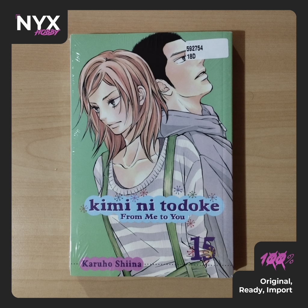 Kimi ni Todoke (จากฉันถึงคุณ) Manga Comic English Import เล่ม 15