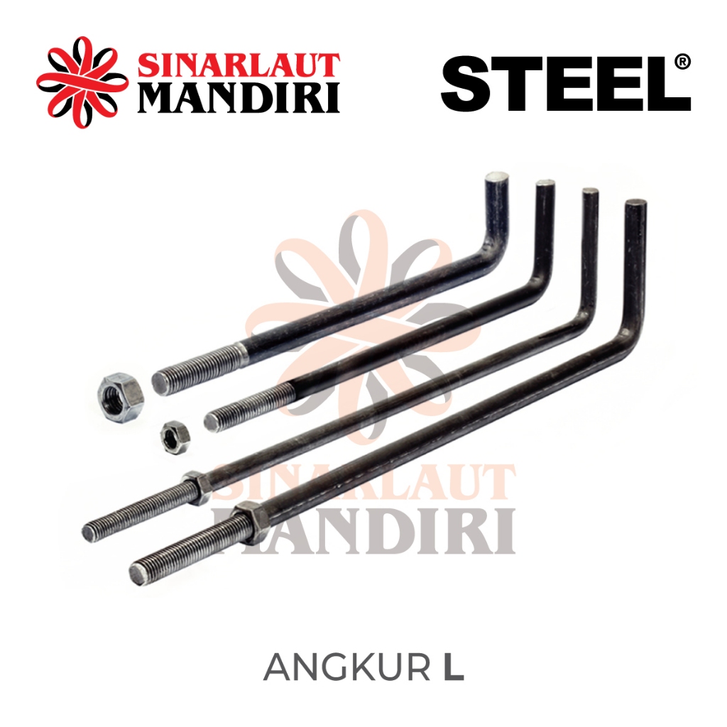 Anchor L ST 41 / L - Anchor ST-41 / Anchor + Nut ST 41 1 x 70