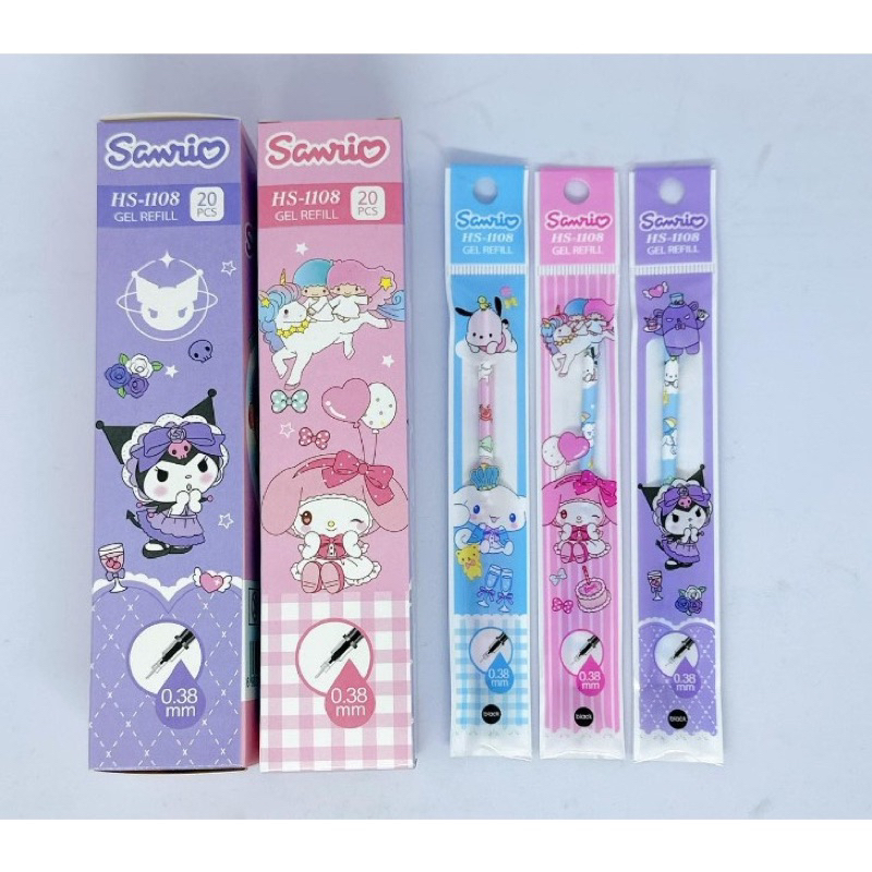 (PAP) ไส้ปากกาเจล / ไส้ปากกาเจล / ไส้ปากกา GPR / Gen Pen Ink Refill Character sanRio bt21 โดราเอมอน