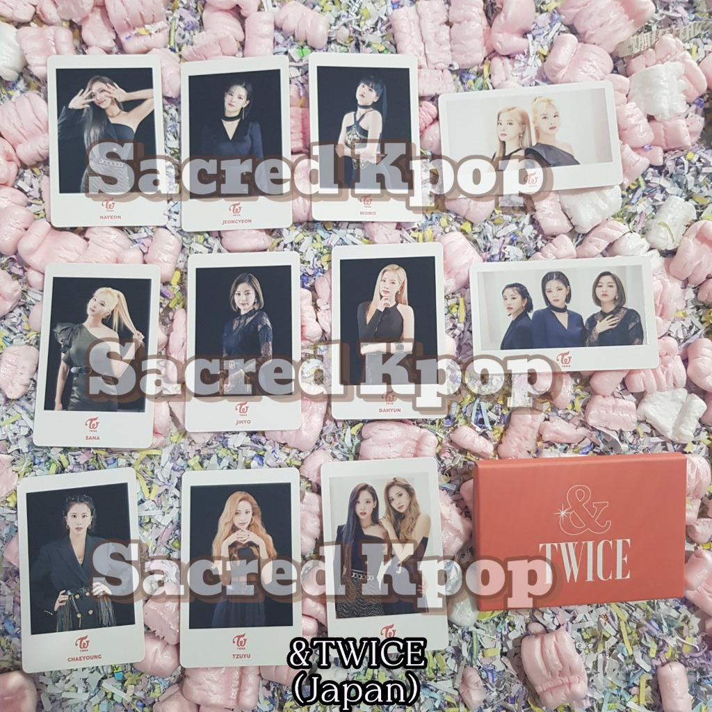 TWICE & TWICE Photocard Official (ญี่ปุ่น)