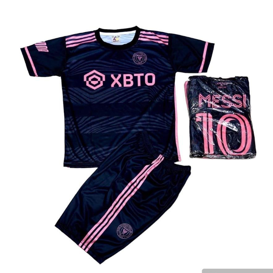 INTER MIAMI MESSI CHILDRENS FOOTBALL CLOTHES SET / INTER MIAMI MESSI CHILDRENS JERSEY / CHILDRENS FO