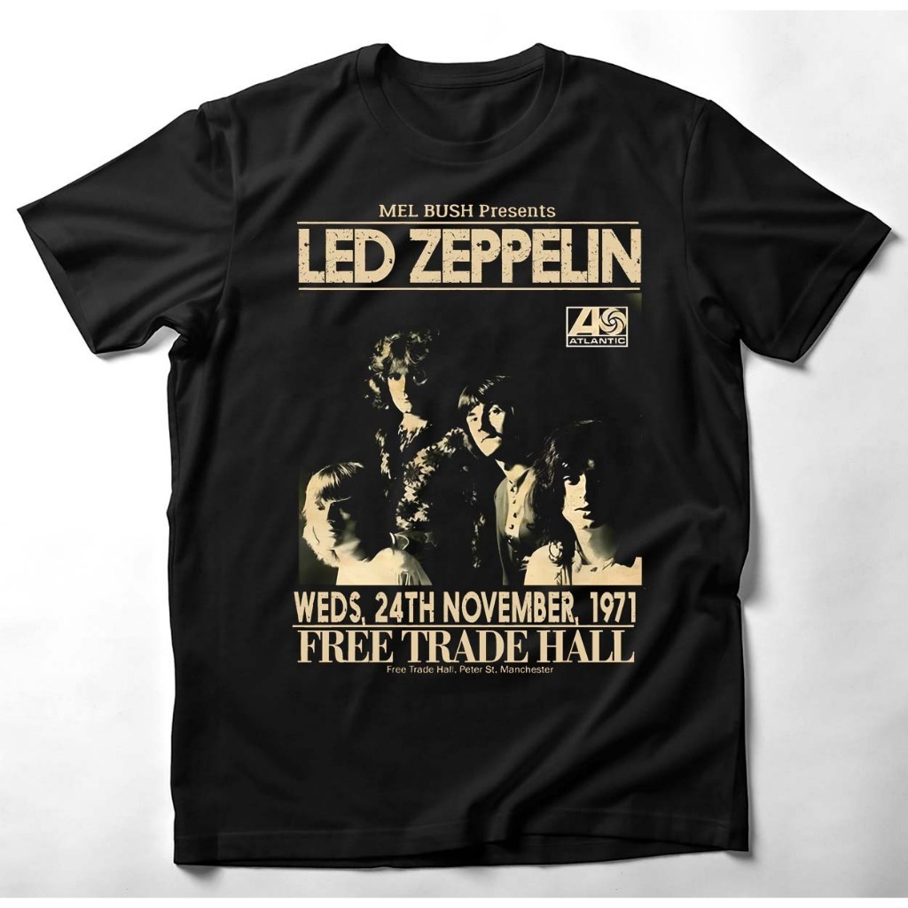 เสื้อยืด สินค้าเพลง Zeppelin LED Band วัสดุ 24s