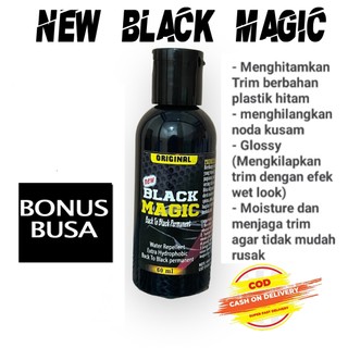 Black Magic Penghitam Body Trim Motor/penghitam body kasar motor