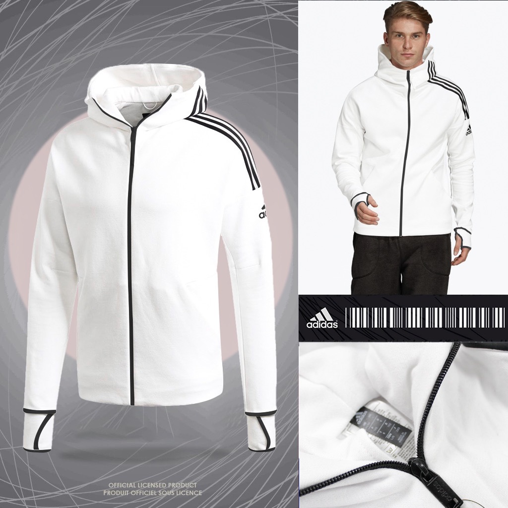 Adidas ZNE WOVEN ZIPP HOODIE JUMPER