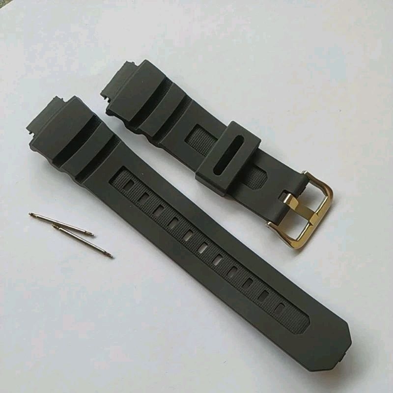Casio G-SHOCK AW590 AW591 AW-90 AW-91 AW 591 AW 590 WATCH STRAP ฟรี 2 ปากกา