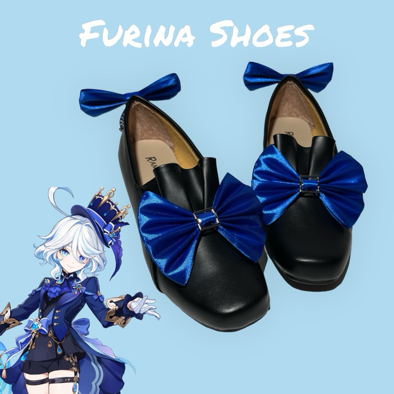 Furina รองเท้า Genshin Impact คอสเพลย์ - รองเท้าคอสเพลย์ Furina Genshin Impact