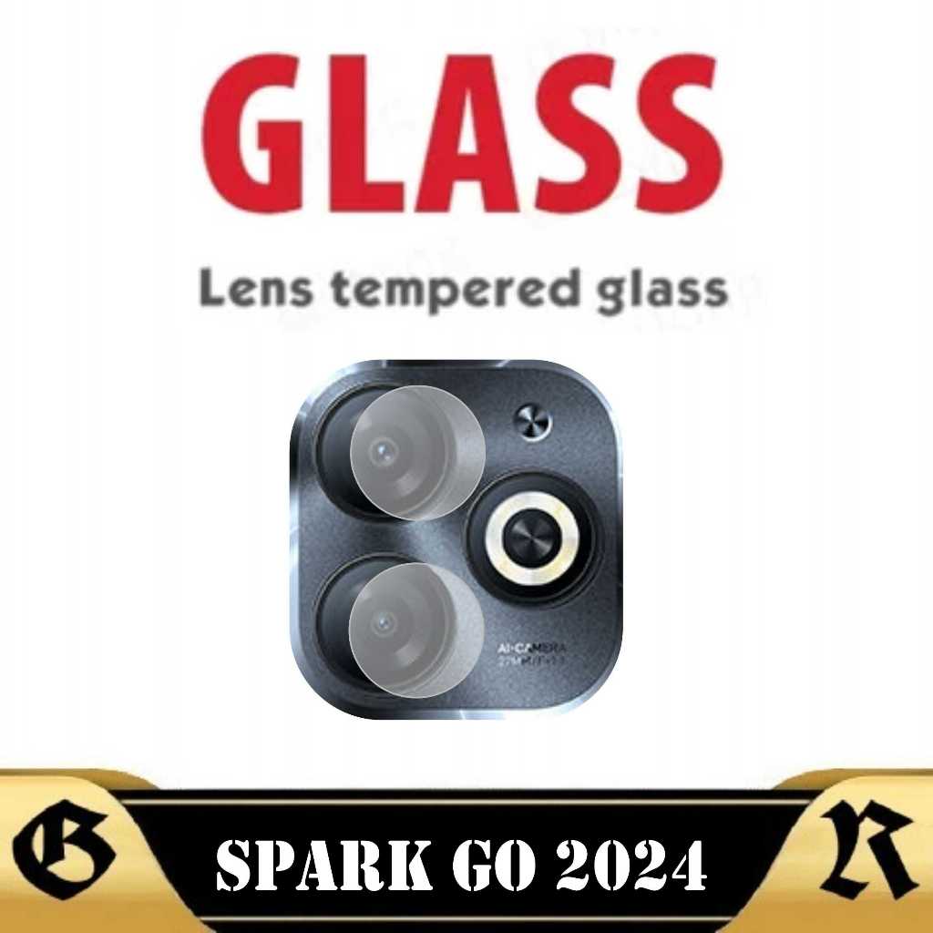 กระจกนิรภัยกล้อง TECNO SPARK GO 2024 ฟิล์มกันรอยกล้อง