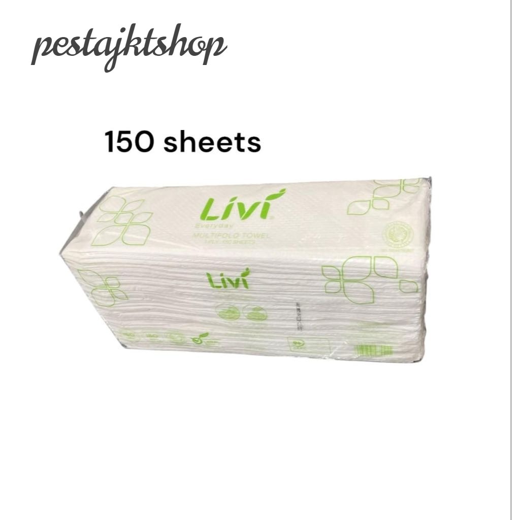 LIVI SMART TOWEL Multifold Tissue 150s