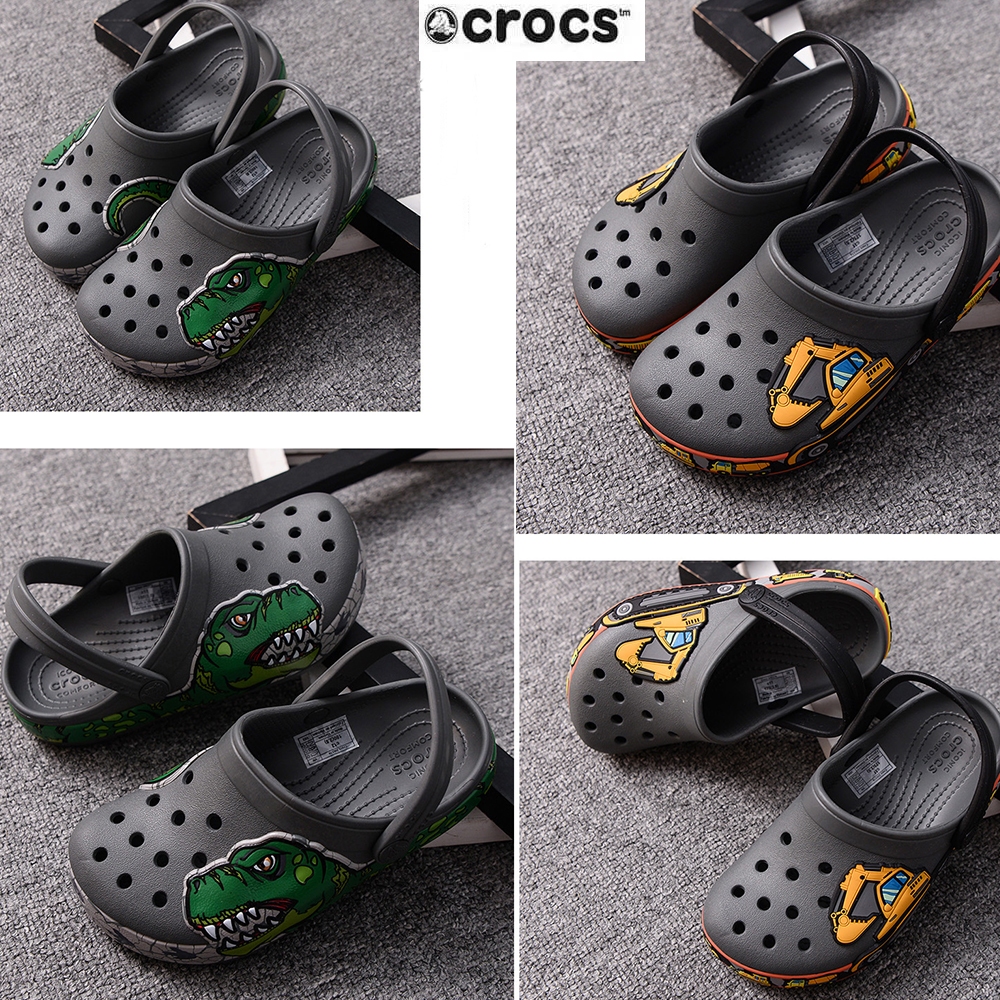 Crocs รองเท้าแตะ Crocs ลายยูนิคอร์น ลิตเติ้ลโพนี่ สไตล์คลาสสิก สําหรับเด็กผู้ชาย และเด็กผู้หญิง