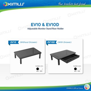 Laptop Monitor Stand Riser Alas Meja Monitor Laptop OXIMUS EV10 EV10D