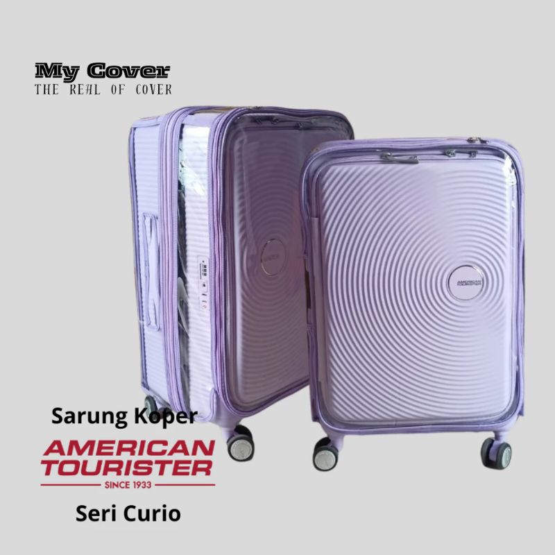 Full Mika American Tourister ผ้าคลุมกระเป๋าเดินทาง Curio Series ทุกขนาด