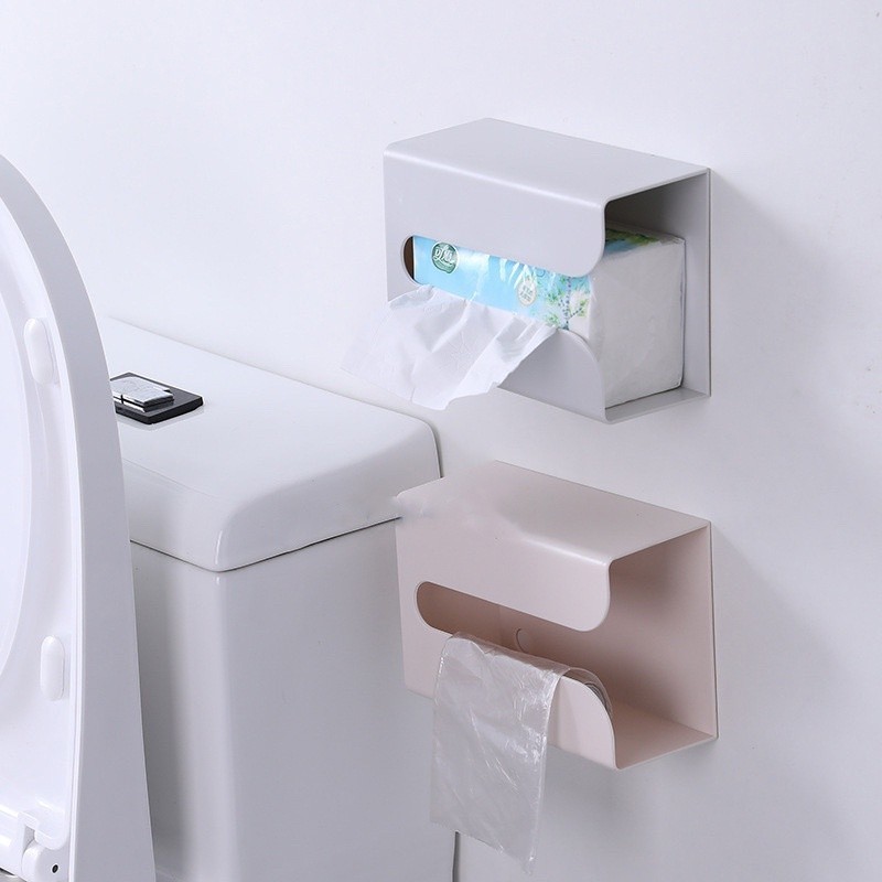 WALL-MOUNTED TISSUE BOX แขวน TISSUE BOX KITCHEN TISSUE HOLDER