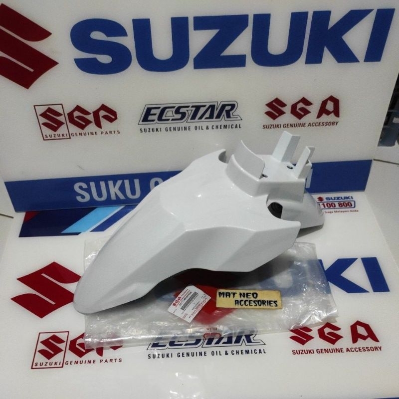 บังโคลนหน้า Suzuki Nex ll 2 สีขาว แท้ sgp 53111-49K00-YUH
