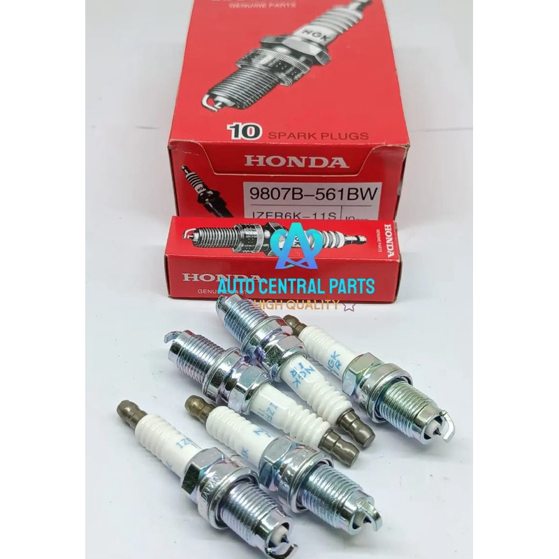 ปลั๊กหัวเทียน JAZZ Mobilio Brv Crv Hrv 1500cc 1ZFR6K11S Thailand Quality