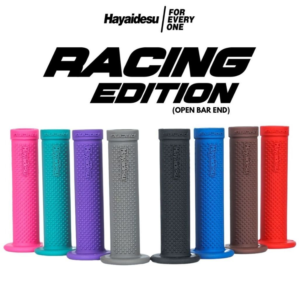ปลอกแฮนด์ Hayidesu RACING (OPEN BAR END) - ปลอกแฮนด์มอเตอร์ไซค์ RACING (OPEN END)