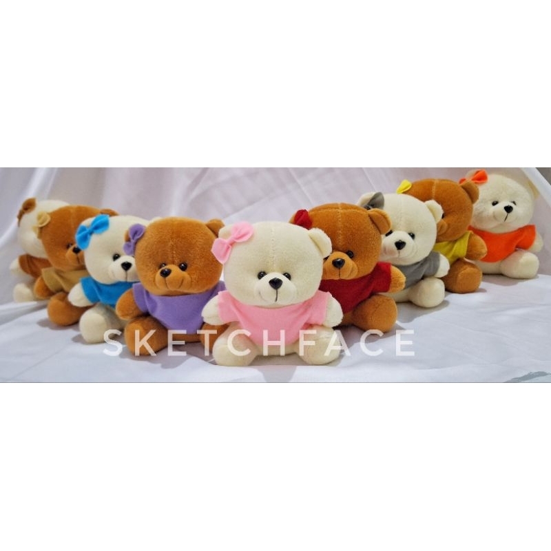 READY TEDDY BEAR DOLL พร้อมชุดผ้าสวยสําหรับของขวัญวันเกิด