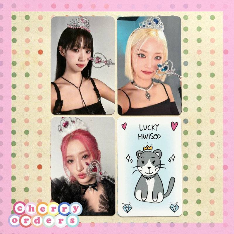 EL7Z UP Photocard Benefit MAKESTAR : 7+UP Yeeun Yeoreum Hwiseo