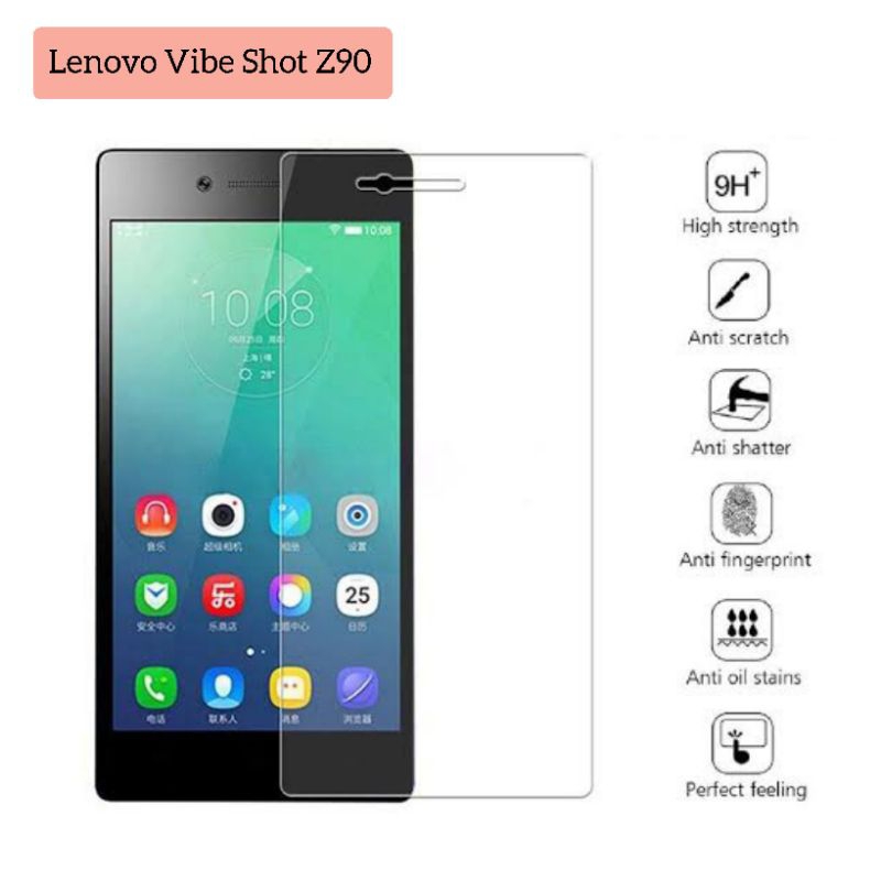 Lenovo Vibe Shot Z90 กระจกนิรภัยป้องกันรอยขีดข่วนปกป้องหน้าจอ