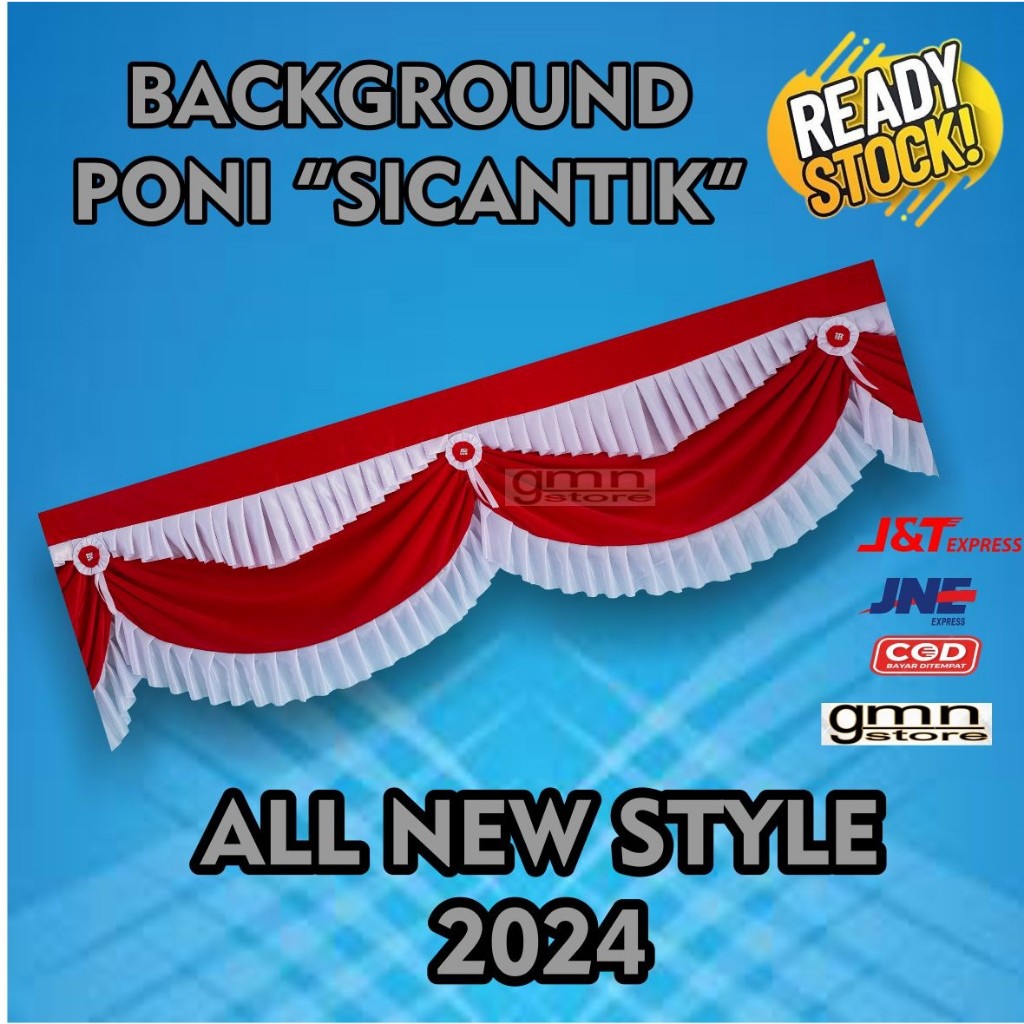 FLAG FLAG || PONY BACKGROUND || ขนาดที่สวย 8 เมตร 10 คลื่น || GMN_Store