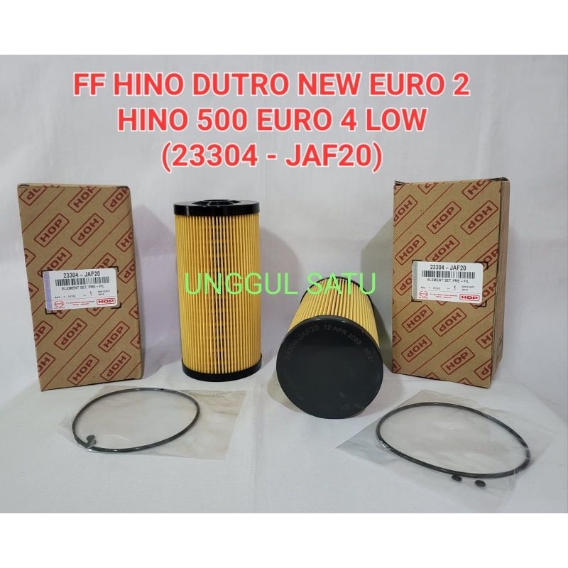 กรองดีเซลล่าง Hino Dutro New Euro 2 / Hino 500 Euro 4, 23304-JAF20