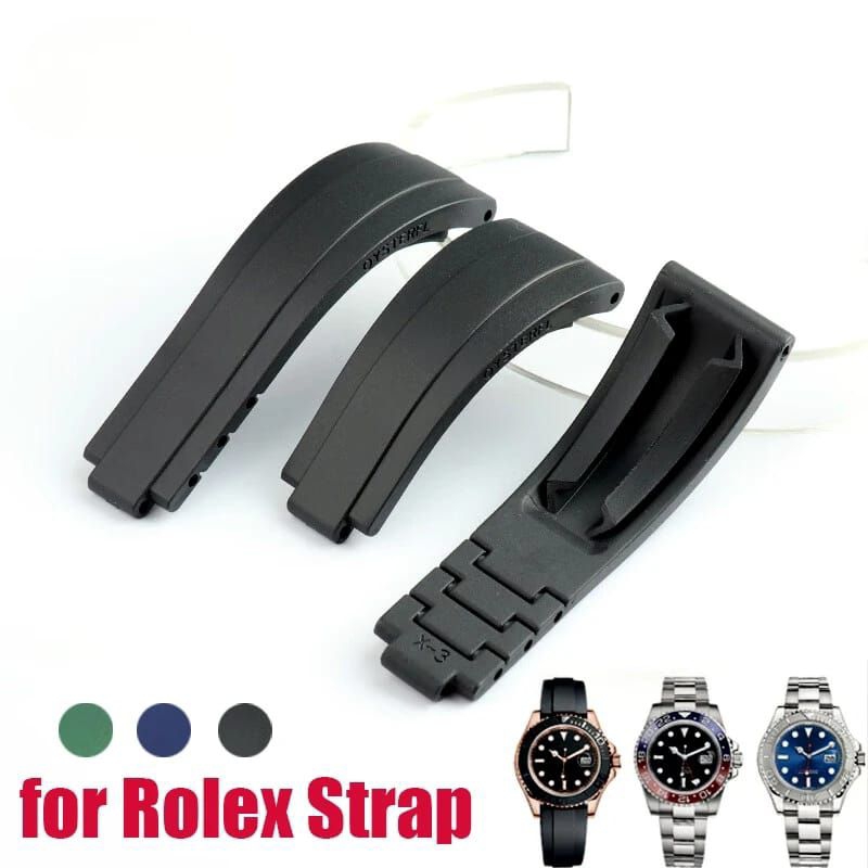 ROLEX WATCH STRAP Daytona Rolex JMT Rolex Datejus Rolex persiden Rolex oister. สายนาฬิกา Rolex Rubbe