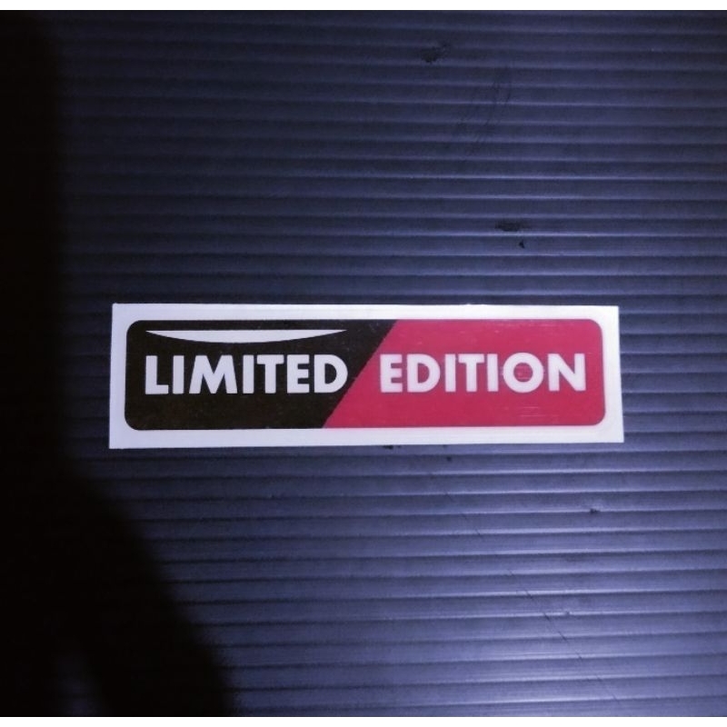 สติ๊กเกอร์ LIMITED EDITION