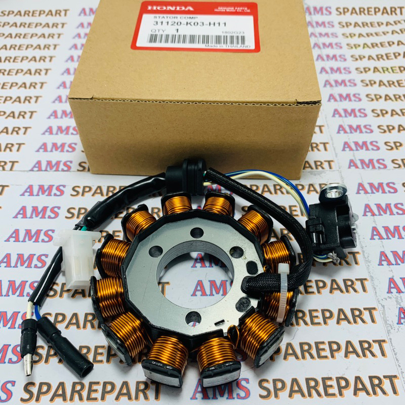 SPULL STATOR COMP HONDA REVO FI (2014-ปัจจุบัน) 31120-K03-H11 THAILAND