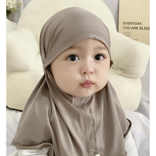 ผ้าคลุม Bergo Hijab สําหรับเด็ก 0-4 ปี) เสื้อสแปนเด็กซ์ระดับพรีเมียม I Bergo Anak
