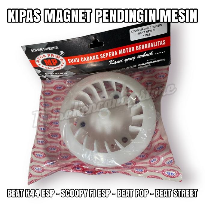 MESIN MEGNET ENGINE COOLING FAN - BEAT FI K44, SCOOPY ESP, BEAT POP, STREET