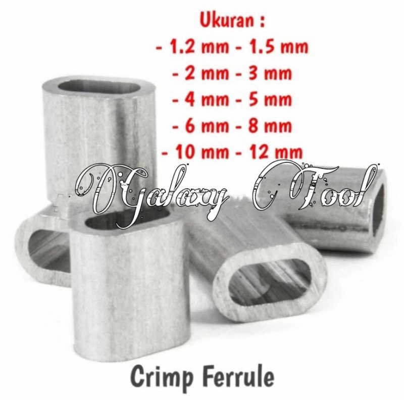 Crimp Ferrule seling Clamp Sling Clamp เคลม Ferrulle 6 8 10 12 mm original seling press Clamp เครื่อ