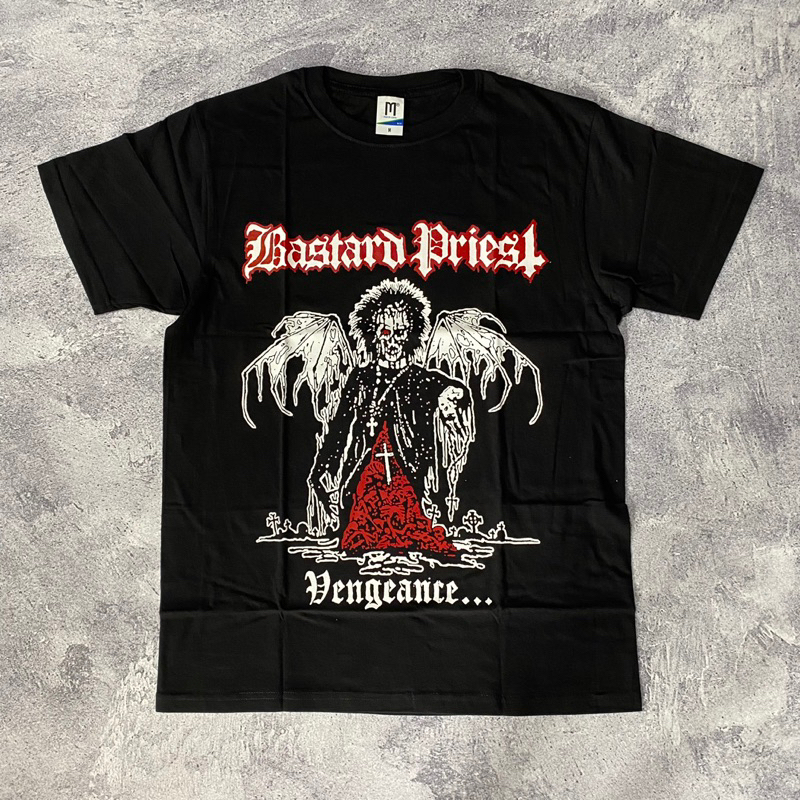 เสื้อยืดพังก์ Bastard Priest Death Metal